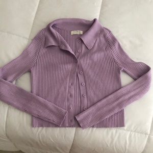 Collard long sleeve top - worn once